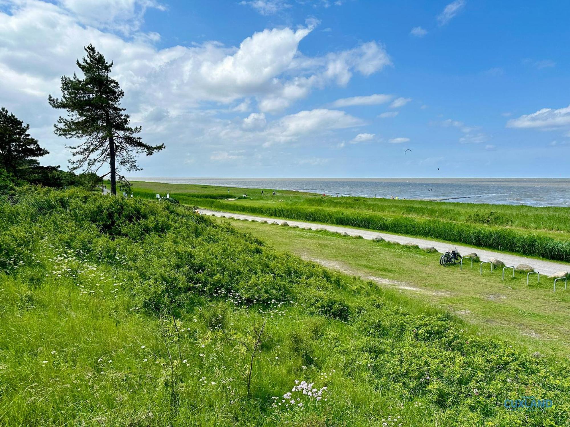 クックスハーフェンUrlaub Mit Spektakulaerer Aussicht Auf Das Wattenmeerアパートメント エクステリア 写真